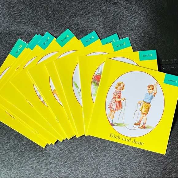 NEW Dick and Jane 12 Book Reading Set of 12 Mini Paperback Picture Books - Picture 4 of 5